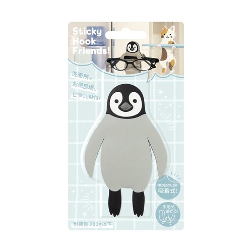 フック 吸着 スティッキーフレンズ ペンギン