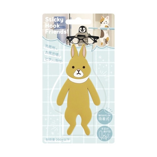 フック 吸着 スティッキーフレンズ ウサギ