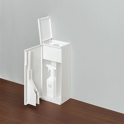 トイレブラシ ケース付き TOILET TRIO