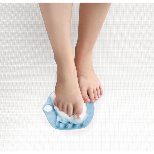 フットケア フットブラシ シリコンフットブラシ
