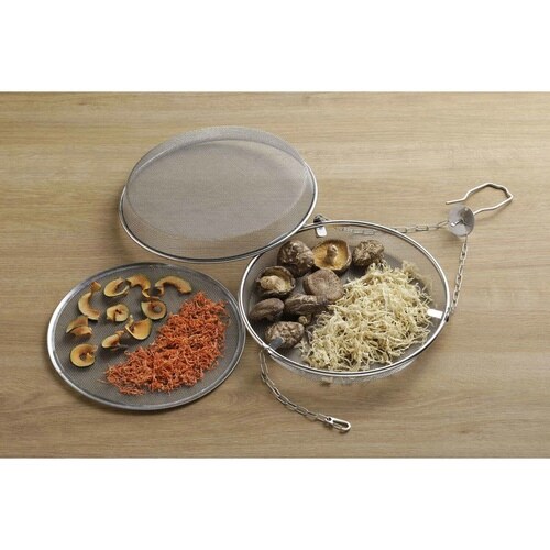 干しかご 干し網 ドライフルーツバスケット 2段