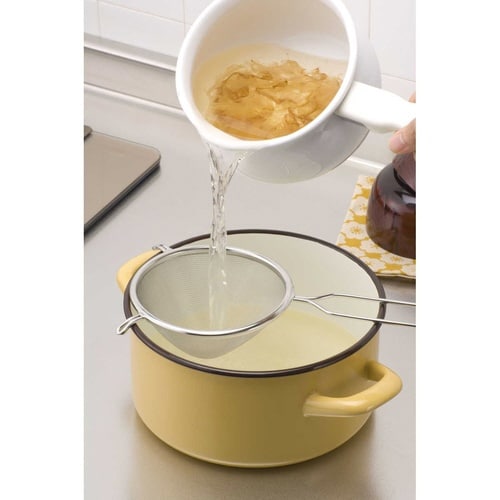 こし器 こし網 ママクック スープこし ステンレス