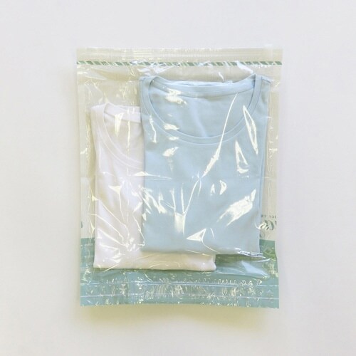 衣類圧縮袋 押すだけ衣類圧縮パック M 2枚入り