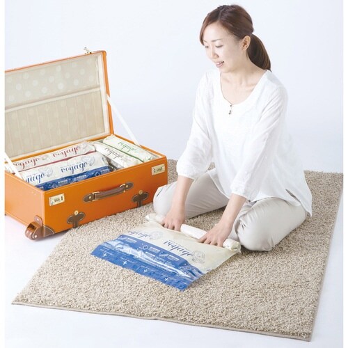 衣類圧縮袋 押すだけ衣類圧縮パック L 2枚入り