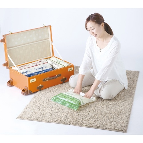 衣類圧縮袋 押すだけ衣類圧縮パック LL 2枚入り