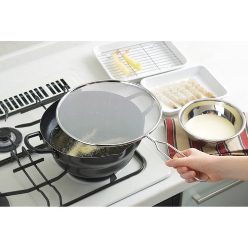 油はねネット料理のいろは 油ハネ防止ネット24cm