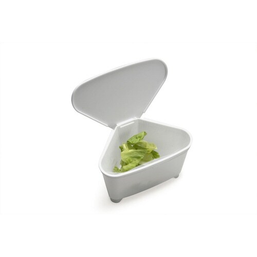 三角コーナー フタ付き シンクシンク ホワイト