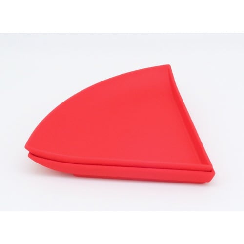 プレート 20% 14cm 同色2枚セット レッド