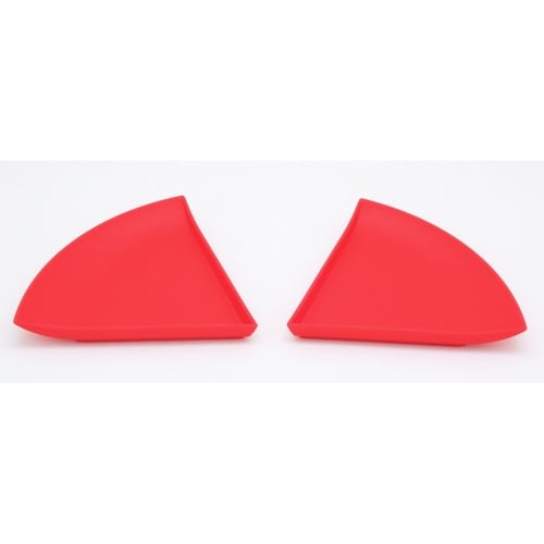 プレート 20% 14cm 同色2枚セット レッド