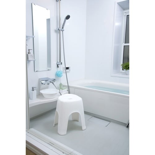 風呂椅子 40cm フロート 風呂イス ホワイト