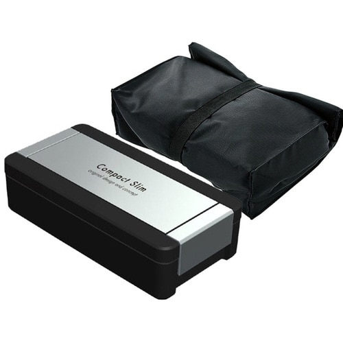 弁当箱 1段 850ml パッキン一体式 シルバー