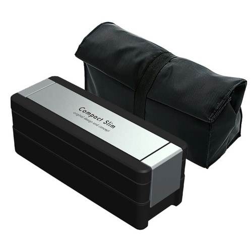 弁当箱 2段 950ml パッキン一体式 シルバー