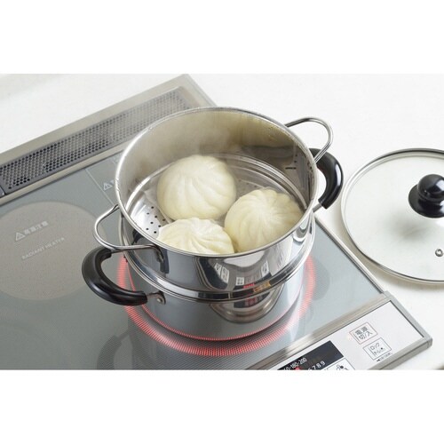 蒸し器 2段 20cm IH対応 蒸しごよみ