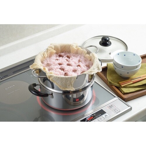 蒸し器 2段 20cm IH対応 蒸しごよみ