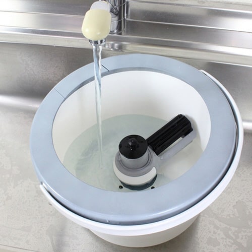 回転モップ トルネードプラス 角型 水拭き モップ