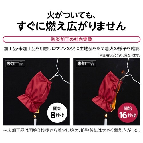 アームカバー 防炎加工 水濡れ防止