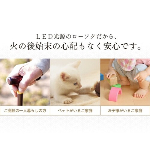 ローソク 火を使わないLEDローソク 自動消灯