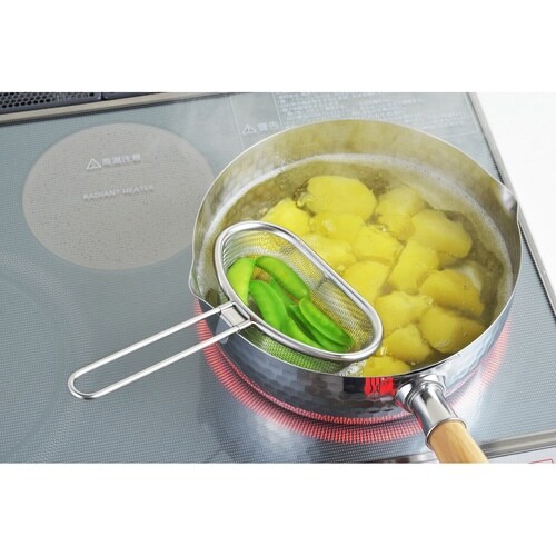 ザル ステンレス 料理のいろは ハーフストレーナー