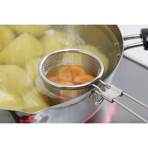 ザル ママクック ちょこっとゆでザル ステンレス製