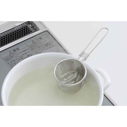 ザル ママクック ちょこっとゆでザル ステンレス製