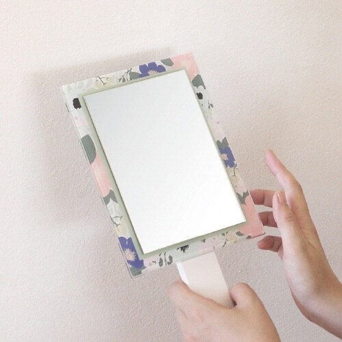 ミラー 3WAY ウォールミラー グリーン