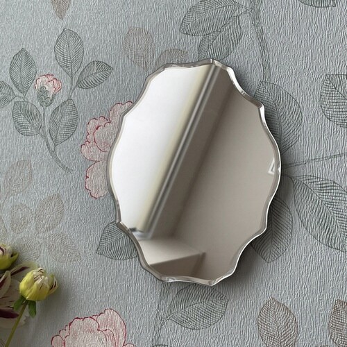 ミラー 2WAY スタンドミラー 壁掛け 楕円