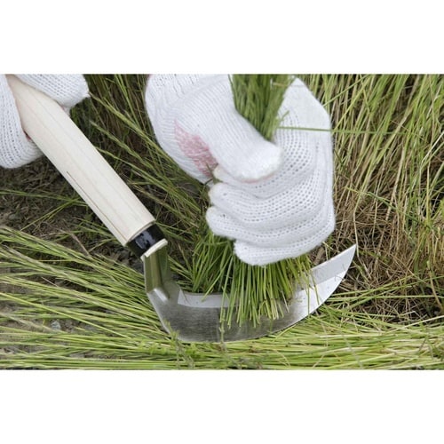 ガーデニング用品 鎌 ギザ刃鎌 段付き