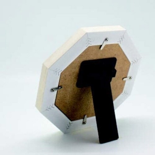 八角ミラー S ウォールミラー ナチュラル