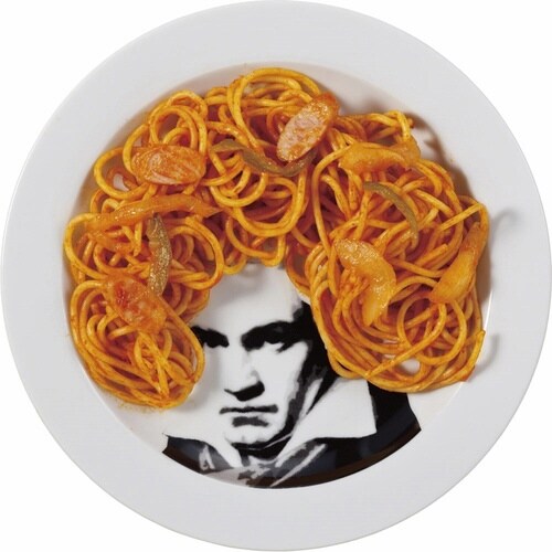 プレート 24cm フェイスデッシュ ベートーベン