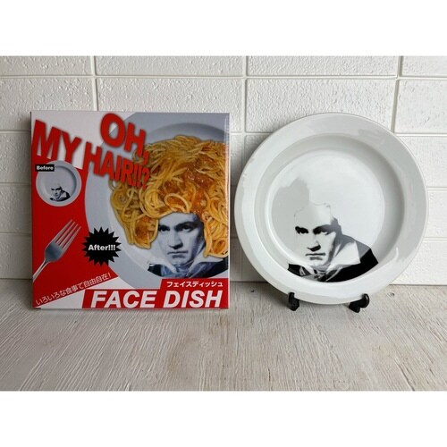 プレート 24cm フェイスデッシュ ベートーベン