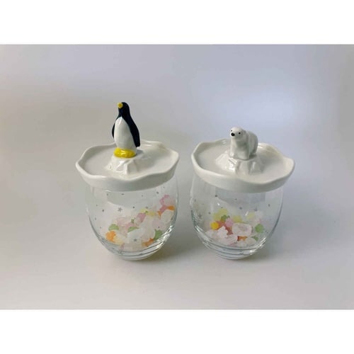 お猪口&薬味入れセット シロクマ そうめん