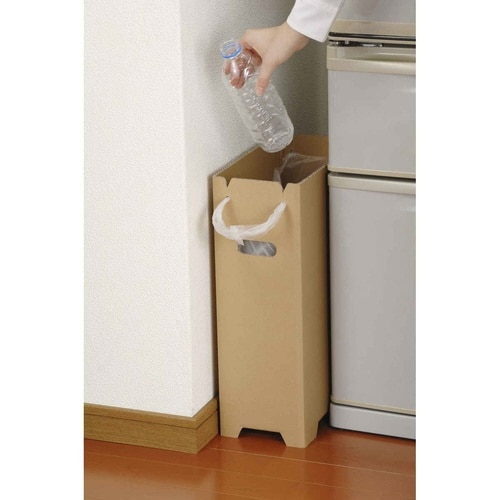 ゴミ箱 3枚入り スリム ダンボール 撥水加工