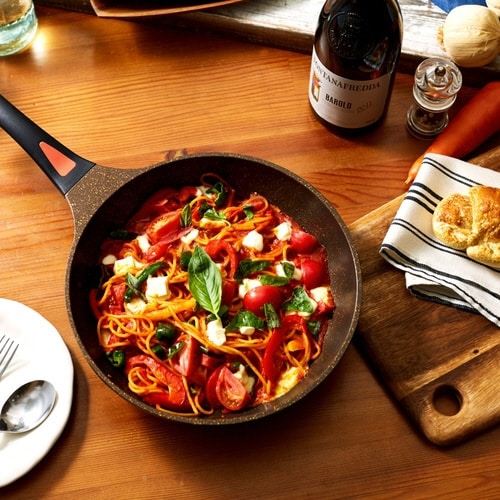 フライパン 26cm IH対応 ゴールドマーブル