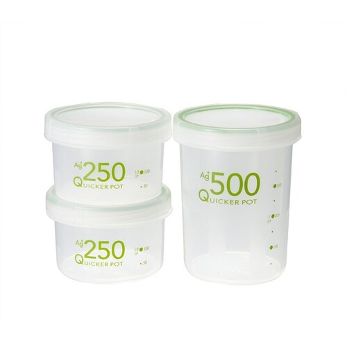 保存容器 500ml 深型 抗菌 クイッカーポット