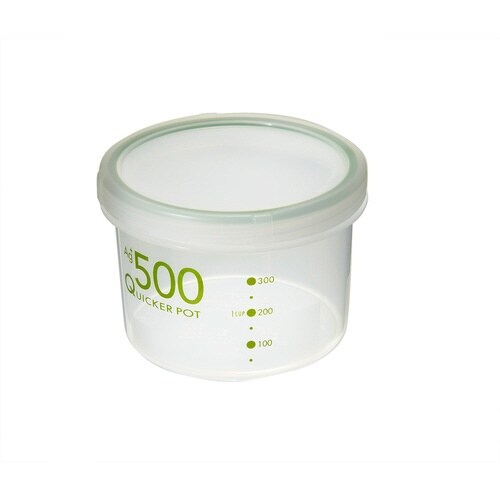 保存容器 500ml 浅型 抗菌 クイッカーポット