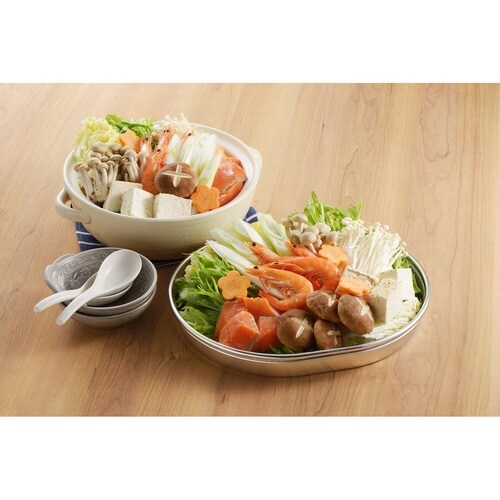 ザル&トレー2点セット 食道楽 小判型