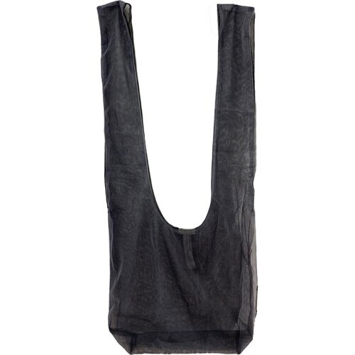 エコバッグ S 軽量 ブラック×ライトグレー