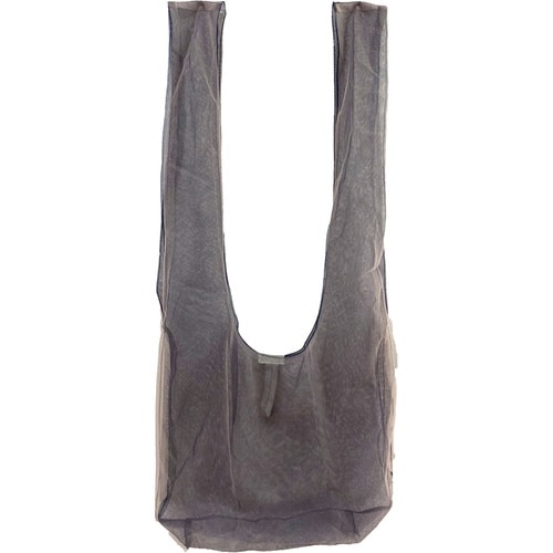 エコバッグ S 軽量 ネイビー×ピンク