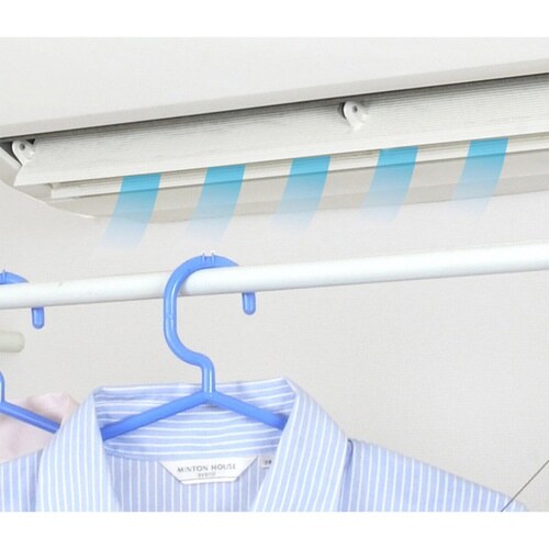 物干し 室内 エアコンハンガー 横幅伸縮タイプ