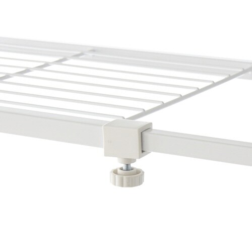 ランドリーラック 角パイプ洗濯機棚 伸縮 洗濯機