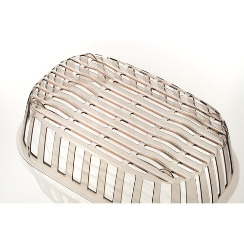 水切りかご M 皿を立てやすい 水切り ブラウン