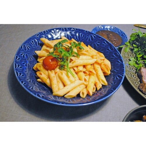 パスタ皿 22cm リアンミックス ブルー