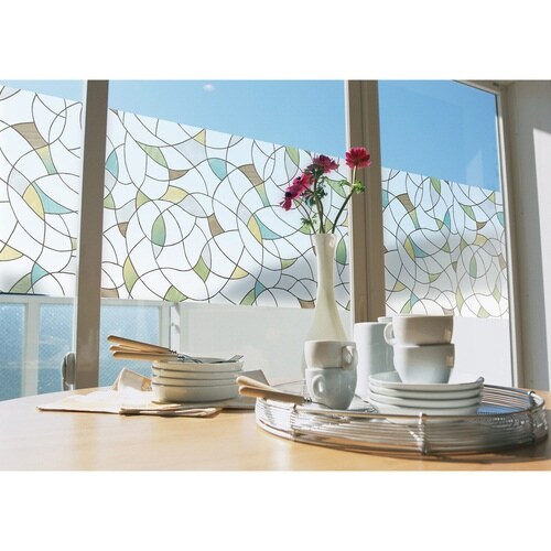 窓 シート 飛散防止 UVカット モザイク