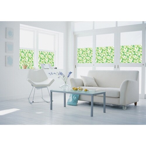 窓 シート 飛散防止 UVカット リーフ