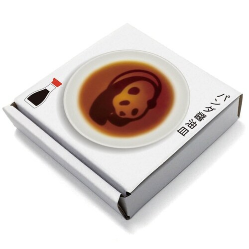 醤油皿 9cm パンダ 皿 食器 和食器 あるく