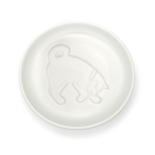 醤油皿 9cm イヌ 皿 食器 和食器 さがす