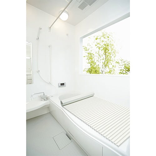 風呂ふた シャッター ポリプロ 75×120cm