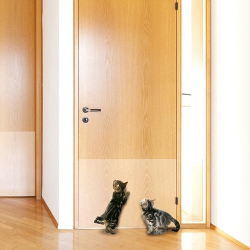 ツメ傷保護用シート コーナー用・ドア用 半透明