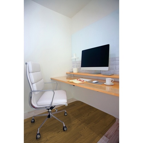 マット 90×130cm ダークブラウン