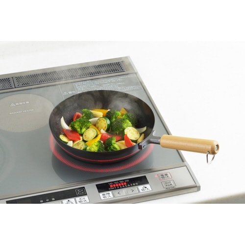 フライパン 22cm 深型 IH対応 鉄製 日本製